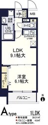 ソラージュ茨木の物件間取画像